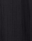 Solid black fabric texture