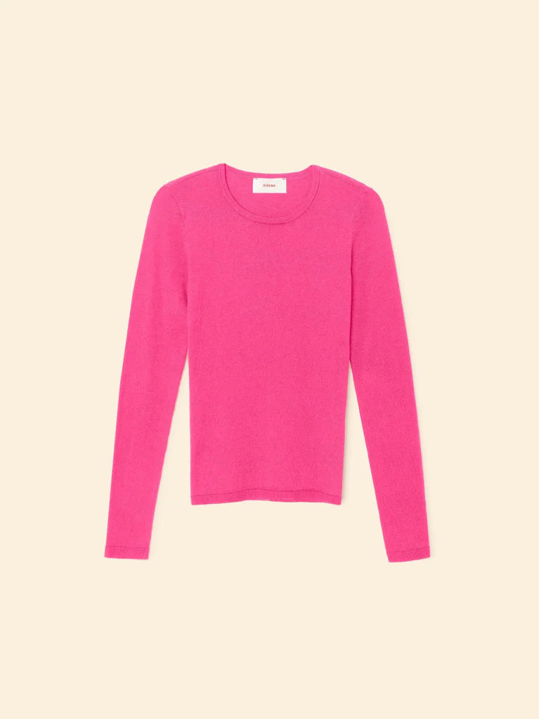 Crewe Sweater Flamboyant by itself front