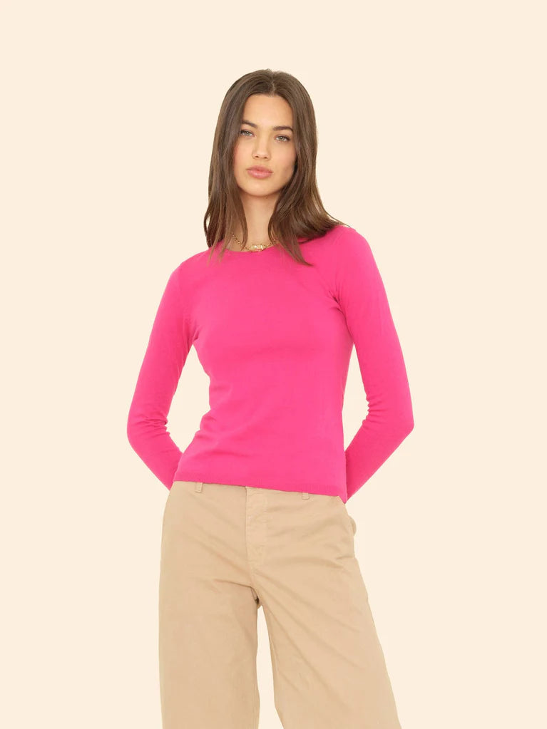 Crewe Sweater Flamboyant front