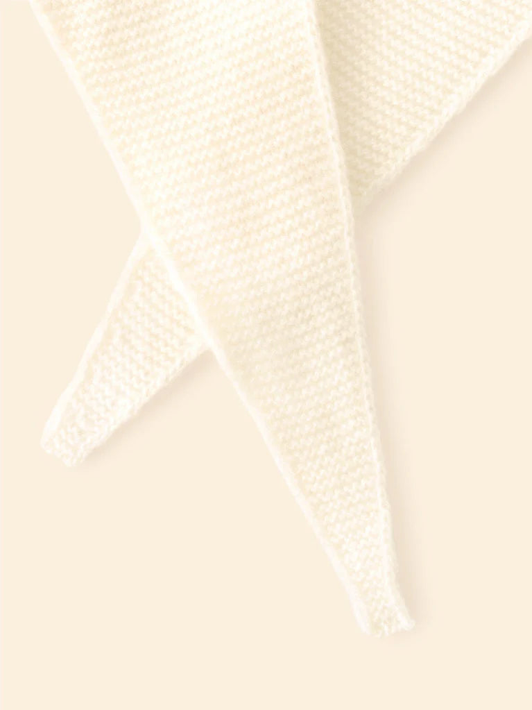 Myla Scarf in Paper close up detail