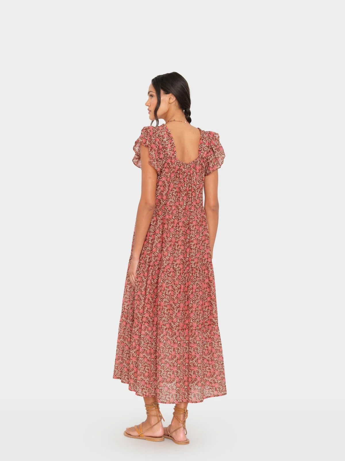 Jaynie Dress Sienna Petals full body back