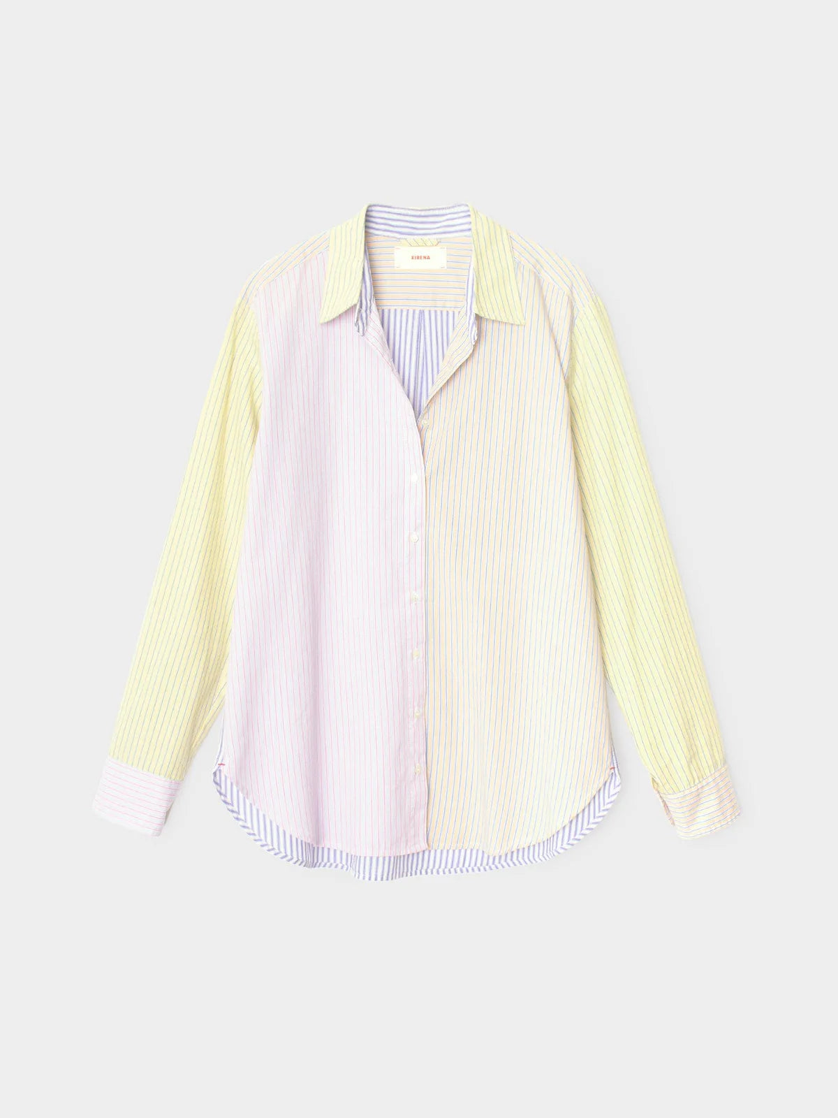 Beau Shirt Mixed Stripe by itself front