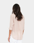 Burnt Sienna Stripe Beau Shirt back