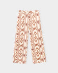 Nixon Pant in Ivory Ikat front view on white background